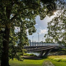 Die grne Perle an der Donau