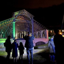 Nachts auf der H�tte